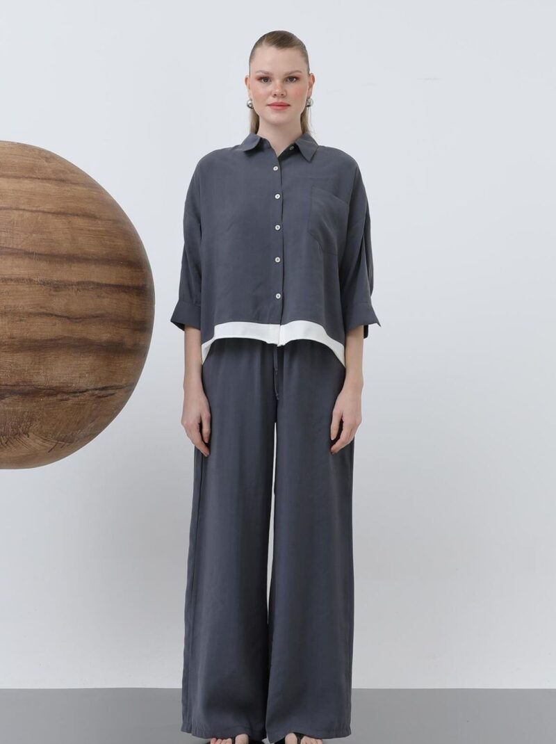 Kadın Modal Pantolon Antrasit